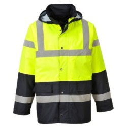 Hi-Vis Contrast Traffic Jacket - Yellow/Black PORTWEST S466YBRL (Hi-Vis Jacket) Size L