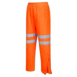 Portwest Hi-Vis Rain Traffic Trousers Orange RT31ORRL (Hi-Vis Trousers) Size L