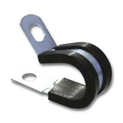 Rubber Lined P Clips - Pack of 2 WOT-NOTS PWN604 Size 9mm