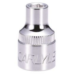Carlyle Hand Tools 3/8" Drive Shallow Metric Standard Socket S38006M Size 6mm
