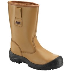 Rigger Boots with Scuff Cap S1P WORKTOUGH 118SCM06 Size 6