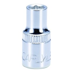 Carlyle Hand Tools 1/4 Drive Metric Standard Shallow Socket S140055M Size 5.5mm