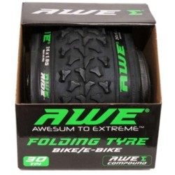 AWE MTB Folding Tyre ATY762 (Wheels & Tyres) Size 24"