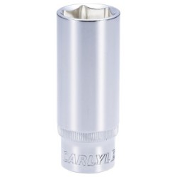 Carlyle Hand Tools 1/2" Drive Deep Metric Standard Socket SD12022M (Deep Sockets) Size 22mm