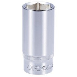 Carlyle Hand Tools 3/8" Drive Deep Metric Standard Socket SD38022M (Deep Sockets) Size 22mm
