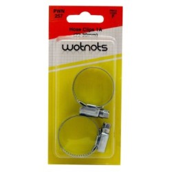 Wot-Nots Hose Clips Mild Steel PWN257 (Standard Hose Clips) Size 22-30mm