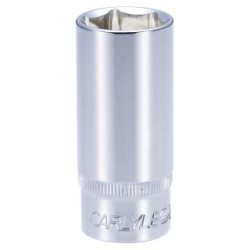 Carlyle Hand Tools 3/8" Drive Deep Metric Standard Socket SD38021M (Deep Sockets) Size 21mm