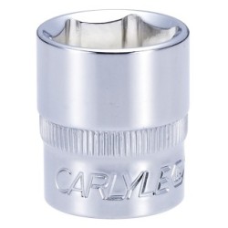 Carlyle Hand Tools 3/8" Drive Shallow Metric Standard Socket S38019M Size 19mm