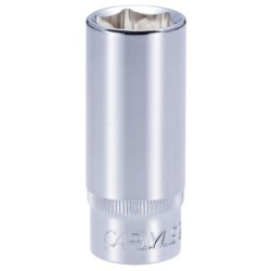 Carlyle Hand Tools 3/8" Drive Deep Metric Standard Socket SD38019M (Deep Sockets) Size 19mm