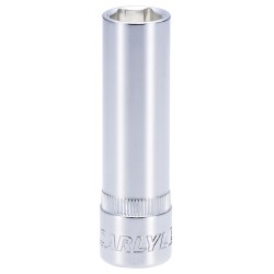 Carlyle Hand Tools 1/2" Drive Deep Metric Standard Socket SD12015M (Deep Sockets) Size 15mm