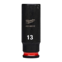 Milwaukee Hex ShW 1/4 Drive Deep Socket 4932480262 Size 13mm