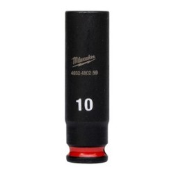 Milwaukee Hex ShW 1/4 Drive Deep Socket 4932480259 Size 10mm