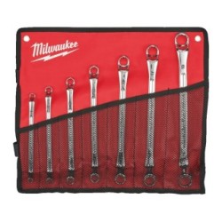 Milwaukee Double Ring Offset Spanner Set 4932492737 (Spanners Sets) Pack Qty 7 PC