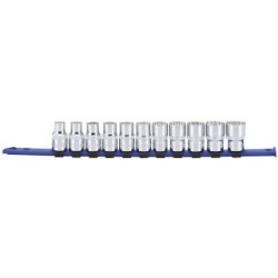 Carlyle Hand Tools 1/2 Drive 12PT Socket Set SS12119M (Socket Sets) Pack Qty 19 Piece Set