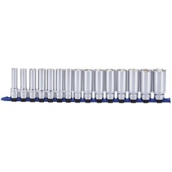 Carlyle Hand Tools 1/2 6PT Drive Deep Socket Set SSD12015M (Socket Sets) Pack Qty 15 Piece Set