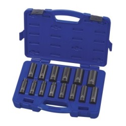 Carlyle Hand Tools Metric Socket Set 61-0308 (Impact Socket) Pack Qty 14 Piece Set