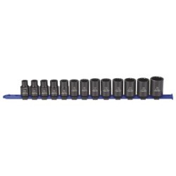 Carlyle Hand Tools Metric Socket Set 61-0306 (Impact Socket) Pack Qty 13 Piece Set