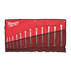 Milwaukee Double Ring Offset Spanner Set 4932492738 (Spanners Sets) Pack Qty 12 PC