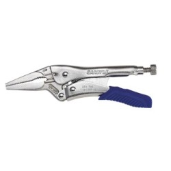 Pliers - Curved Jaw - Easy Release Locking CARLYLE HAND TOOLS LPLNEZ6 Length 6"