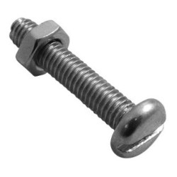 Screws & Nuts Machine Type - Metric - Pack of 2 WOT-NOTS PWN678 (Screws&Nuts Metric) Length 25mm