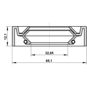 Shaft Seal Drive Shaft - FEBEST 95IDS34651212X