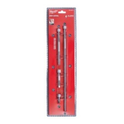 Milwaukee Drive Extension Set - 4pc 4932480637 (Sockets - Extension Bars) Drive 1/4"