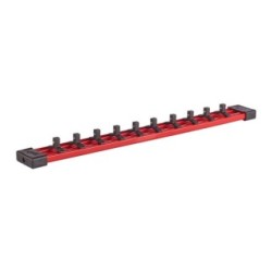 Milwaukee Hex socket Rail and Clips 350mm 4932480444 Drive 1/4"