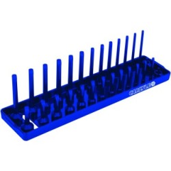 Carlyle Hand Tools Socket Tray - Dual Rail System 22208A (Racks & Trays) Drive 1/4"