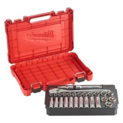 Milwaukee Ratchet & Socket Set 4932471864 (Ratchet) Drive 1/2"