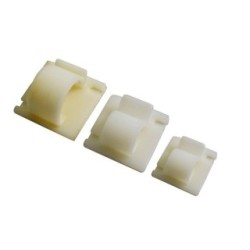 Cable Clips - Self Adhesive - Natural - Pack Of 2 WOT-NOTS PWN605 Dimensions L 65mm x W 4.5mm