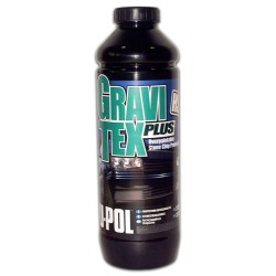 U-Pol Gravitex Stonechip Protector Sprayable Paint - Black - 1 Litre U-POL GRANB1 - Stone Chip Paint