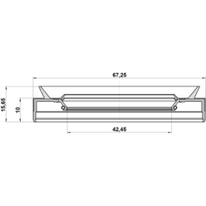 Shaft Seal Drive Shaft - FEBEST 95PES44671016C