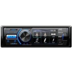 Mechless DAB - Bluetooth Media Player - Single Din - 3 inch Screen JVC KDX561DBT (Head Units)