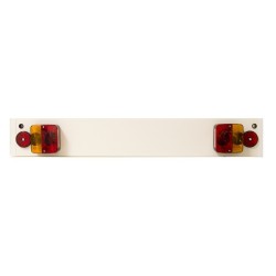 Cycle Carrier Lighting Board - 2m Cable - 3'/0.91m MAYPOLE 8551P (Trailer Lighting Boards)