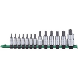 Socket Set - Star Bit Metric - Tamper Proof CARLYLE HAND TOOLS BSTH13 (Socket - Tamper)