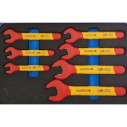 7Pc Insulated Open End Spanner Set VDE CARLYLE HAND TOOLS NCEH107S (Specialist Tools)