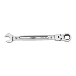 12 mm MAX BITE flexible head ratcheting combination spanner -1pc MILWAUKEE 4932480185