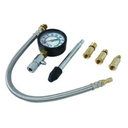 CompressionÂ Tester Kit - Petrol Engines - 6 Piece GUNSON 77043 (Compression Testers)