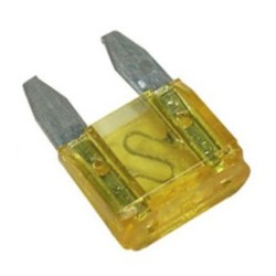 Fuses - Mini Blade - Pack Of 50 PEARL CONSUMABLES PF707M (Mini Blade Fuses) Amps 20A