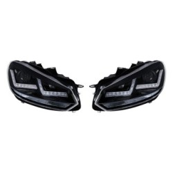 LED & HID Kit - VW Golf MkVI Replacement Headlight set OSRAM LEDHL102BKRHD (LED Kit)