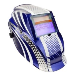 Tecmen Sport Auto Darkening Head Shield - Blue WELDFAST WLD00169 (Face Shields)