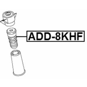 Rubber Buffer Suspension - FEBEST ADD8KHF
