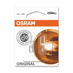 Standard Bulbs - 12V 1.2W (286) - W2x4.6d Capless OSRAM 2721-02B (Panel Bulb)