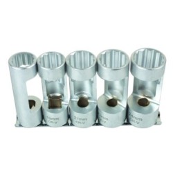 Strut Nut Socket Set - Metric - 5 Piece LASER 6496 (Coil Spring Compressors)