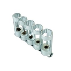Strut Nut Socket Set - Metric - 5 Piece LASER 6496 (Coil Spring Compressors)