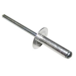 Rivets - Standard Type - 1/8" x 1/2" - Pack Of 100 PEARL CONSUMABLES PPR184