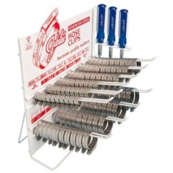 Hose Clip Dispenser with S/S Clips & Flexidrivers JUBILEE CD100SS (Display)