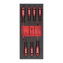 7 pc Tri-Lobe Screwdriver SL & PH Set Foam Insert -7pc MILWAUKEE 4932492394