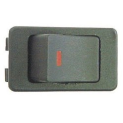 O/E Type Rocker Switch - Illuminated WOT-NOTS PWN537 (Switches) Colour Red