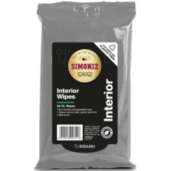 Interior Wipes XL - Pack Of 20 SIMONIZ SWPS0014A (Dashboard Wipes & Pads)